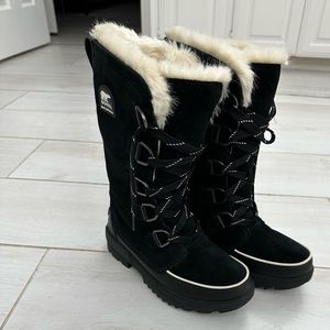 Sorel tall winter boots sz 8